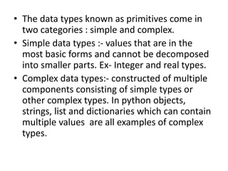 Unit 1 abstract data types | PPTX
