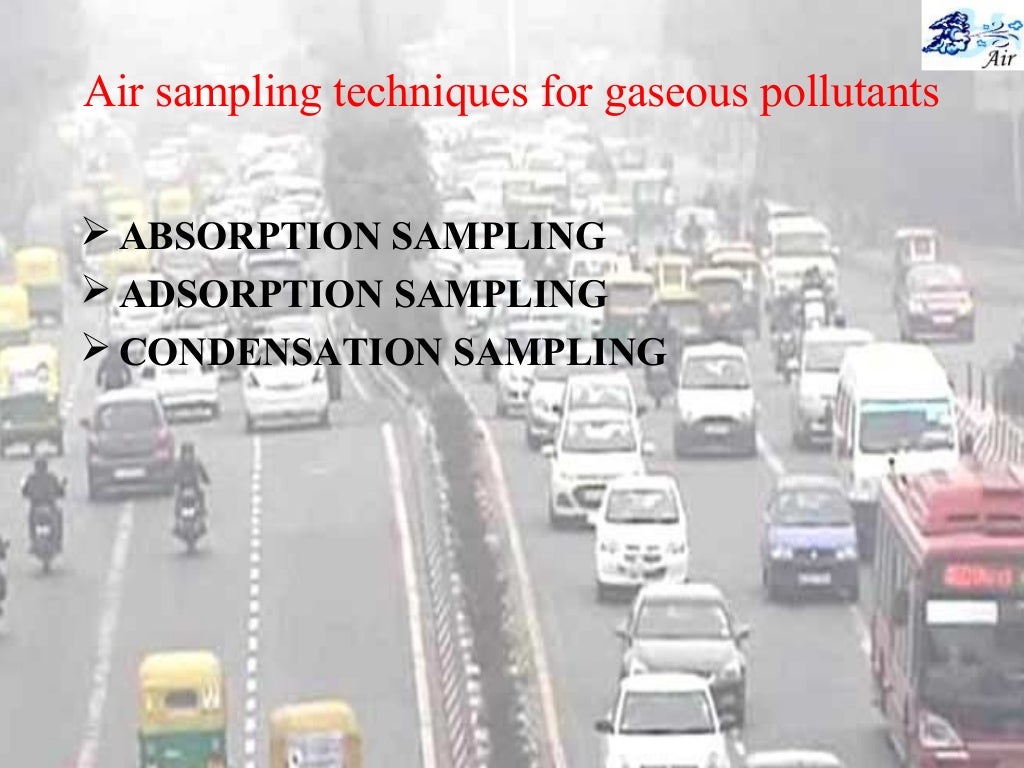 SAMPLING IN AIR POLLUTION