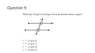 Question 9 
 