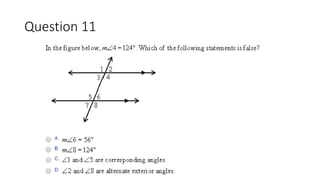 Question 11 
 