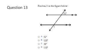 Question 13 
 