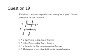 Question 19 
 