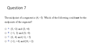 Question 7 
 