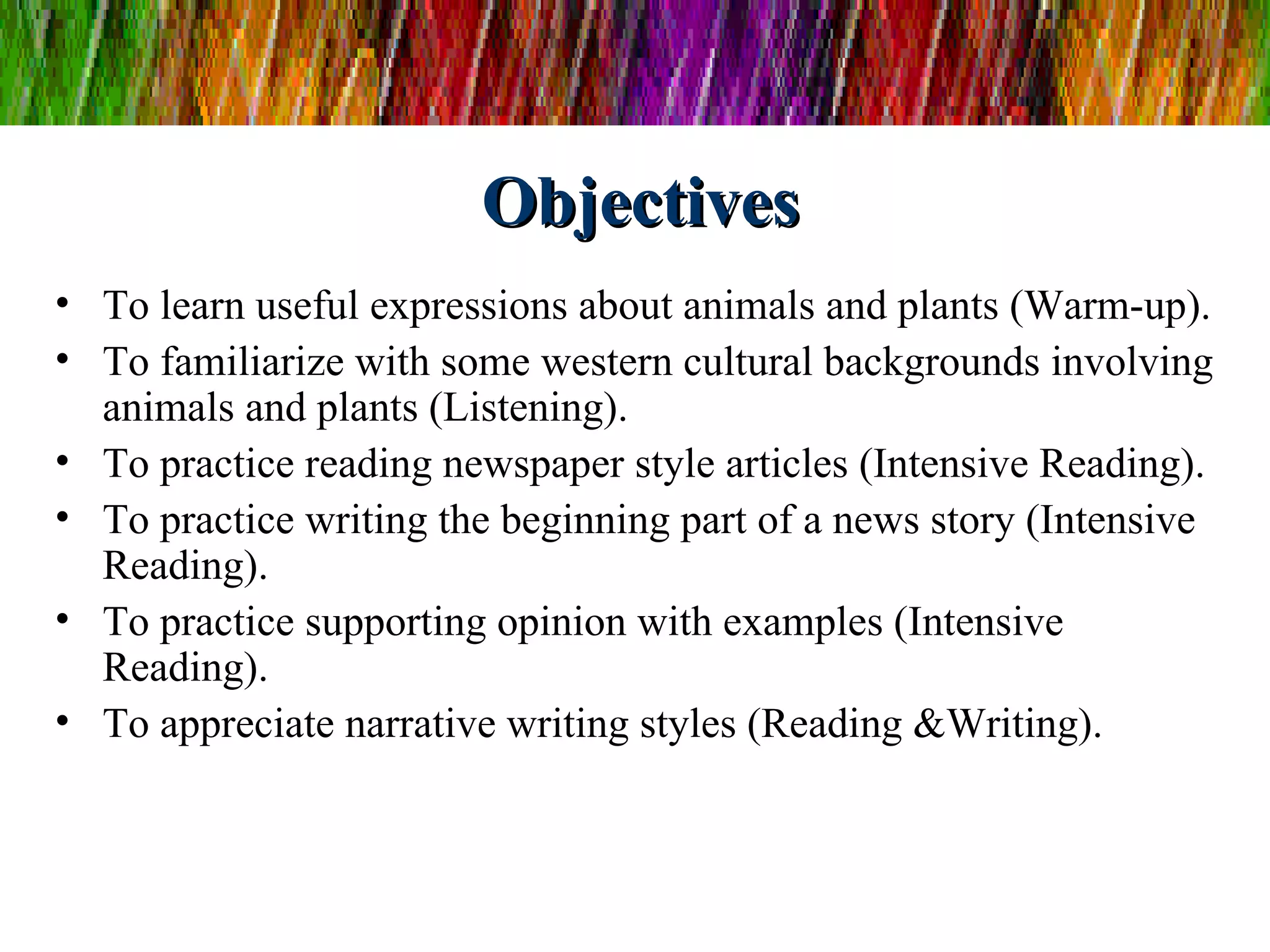 Unit+1+animals+and+plants | PPT