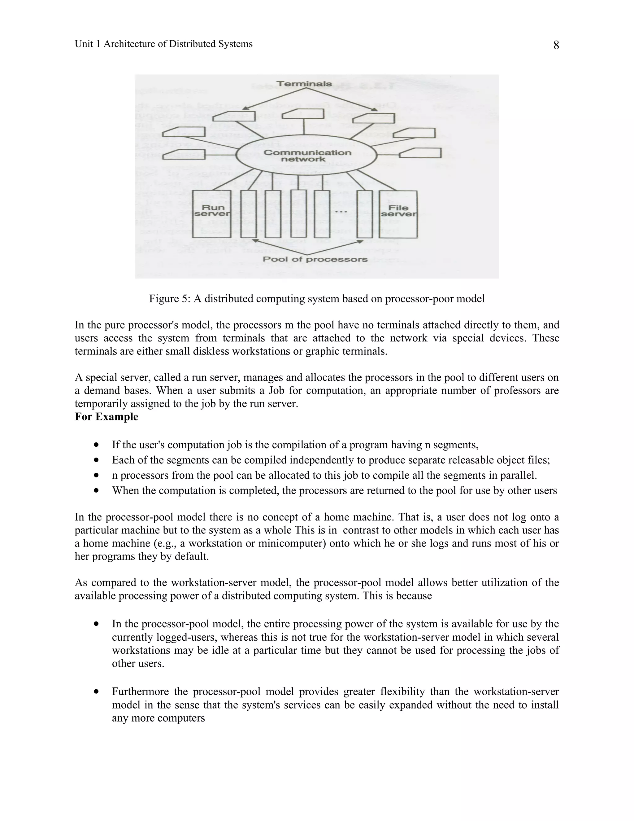 Unit 1 architecture of distributed systems | DOC