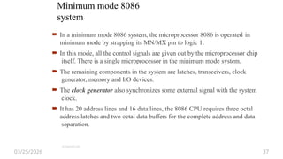 Unit 1 B microprocessor and microcontroller | PPTX