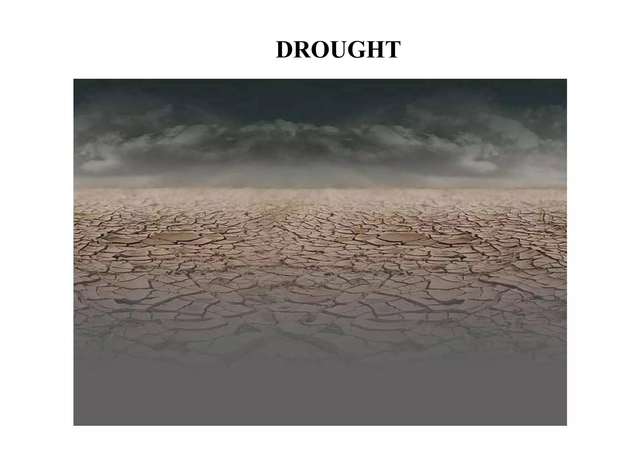 DROUGHT
 