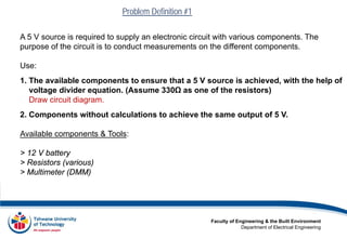 Fundamentals of Electrical Engineering: Resistors, Components, and ...
