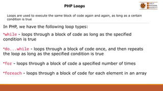 introduction to php and its uses in daily | PPTX