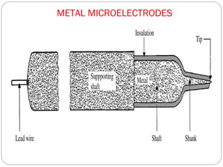 METAL MICROELECTRODES
 