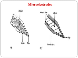 Microelectrodes
 