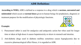 Unit 1c- Adverse drug reactions and drug interactions | PPTX