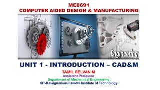 Introduction to CAD/CAM | PPTX