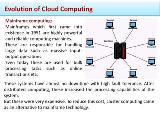 Unit 1 Cloud computing introduction to cc | PPTX