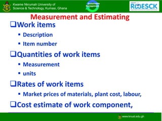 Unit 1 CE 376 Measurement and CESMM4 2020.pdf