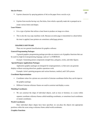 Computer Graphics | PDF