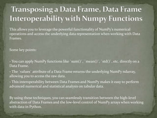 Unit 1 Ch 2 Data Frames digital vis.pptx | Programming Languages ...