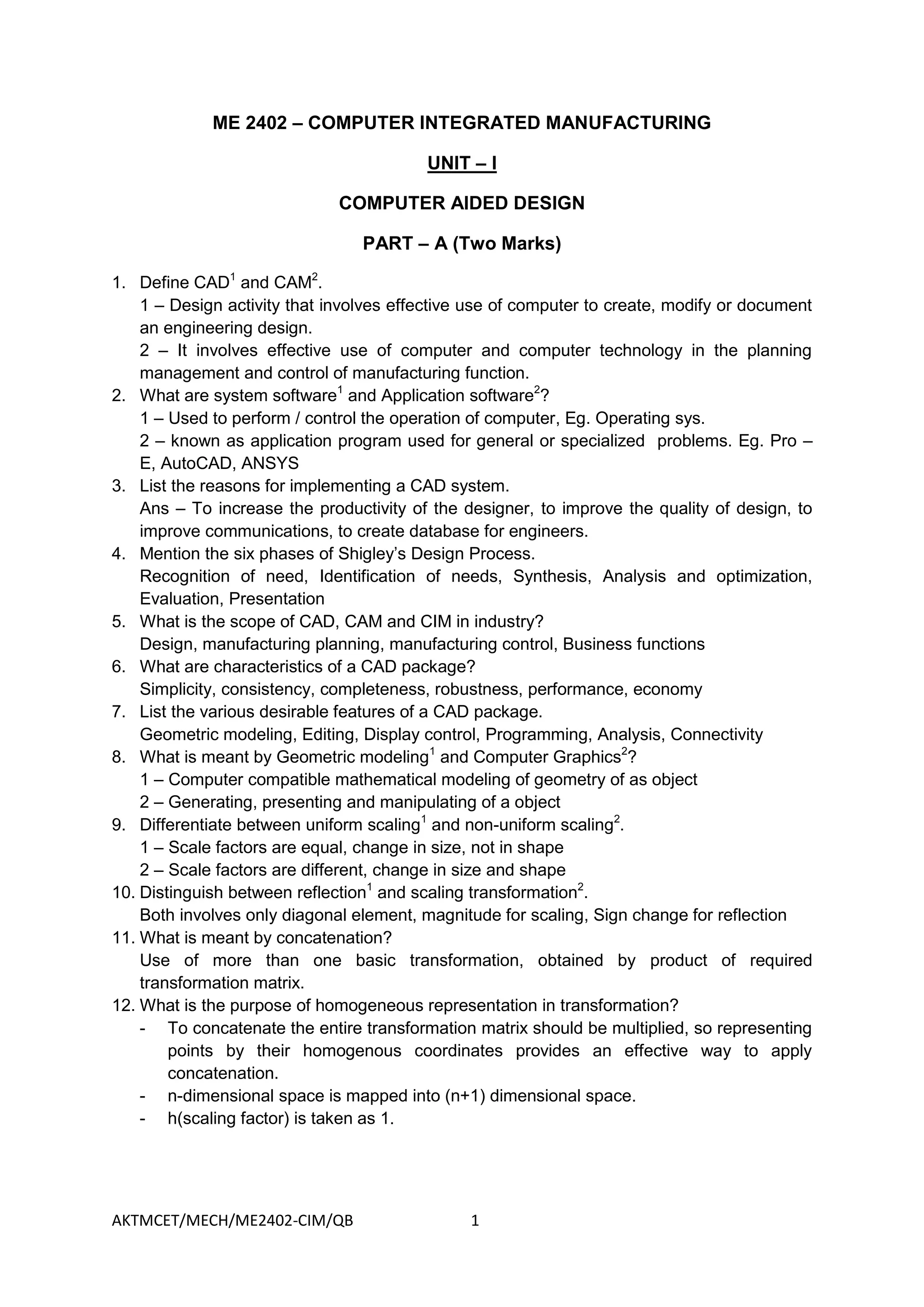 Unit 1 Cim Qb PDF unit-1-cim-qb-pdf