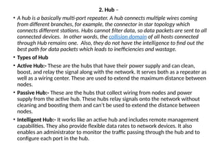 Unit_1_CN NAK.pptx Introduction to network and physical network | PPTX