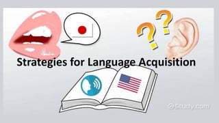 Strategies for Language Acquisition
 