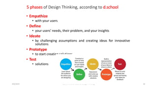 Introduction to Design Thinking | PPTX