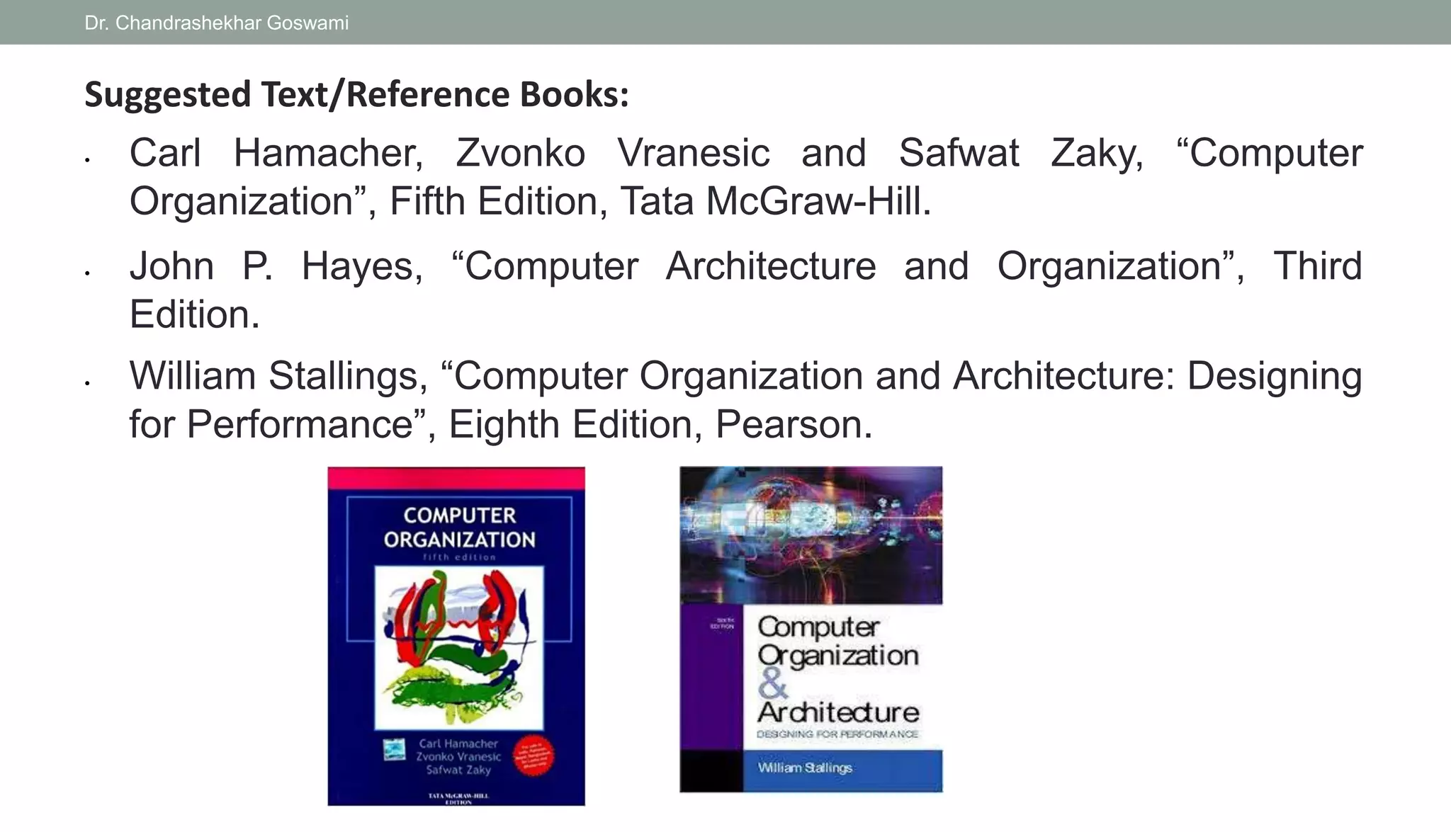 Unit 1 Computer Architecture & Organization.pptx | Data Storage and ...