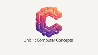 Computer Concepts for Information Technology Students | PPTX