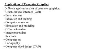 Unit 1 computer graphicss introduction .pptx