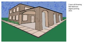 2 year old drawing.
Niki Robinson
Digital painting
2015
 