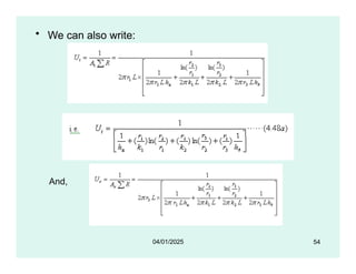 • We can also write:
And,
54
04/01/2025
 