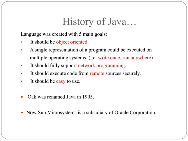 Unit 1 Core Java for Compter Science 3rd | PPT