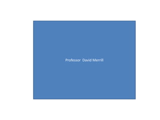Professor David Merrill
 