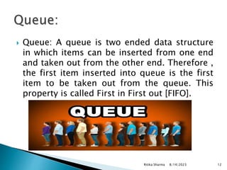 Unit 1 Data Structures Introduction L1.pptx | Databases | Computer ...