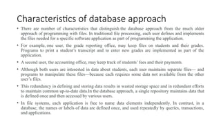 Introduction to Database Management Systems | PPTX