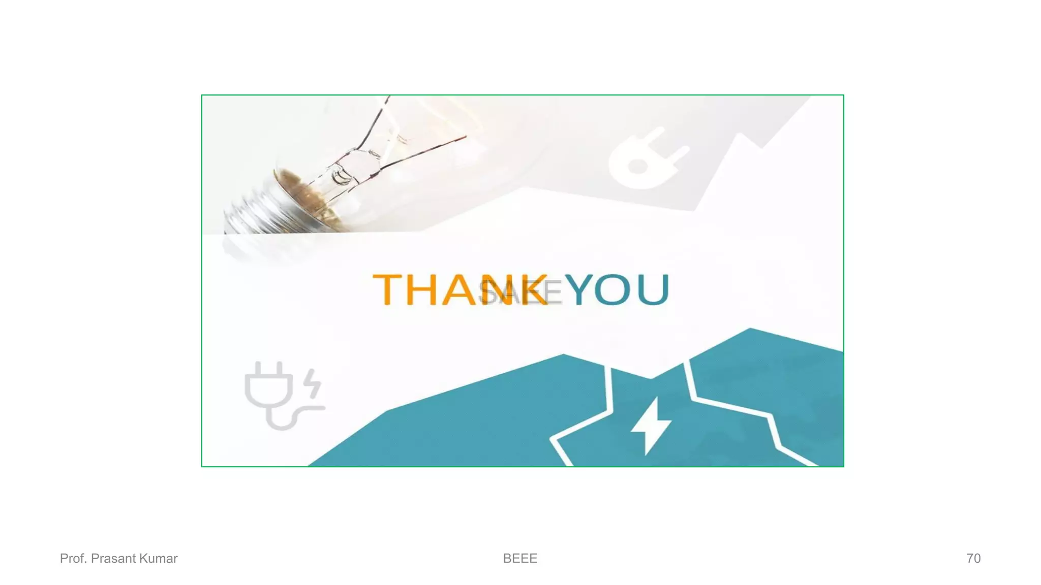 Prof. Prasant Kumar BEEE 70
 