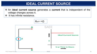 BASIC ELECTRICAL ENGINEERING DC CIRCUITS UNIT 1 PART 1 NOTES | PDF