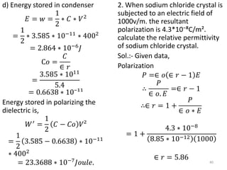 Dielectric Properties of Insulating Materials | PDF