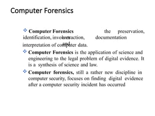 DIGITAL AND FORENSICS FUNDAMENTALS OF DIGITAL FORENSICS.pptx