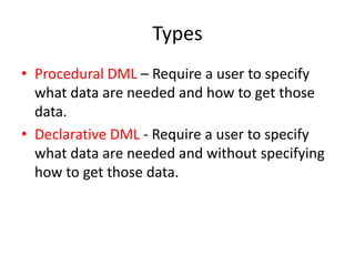 Unit 1 DBMS | PDF