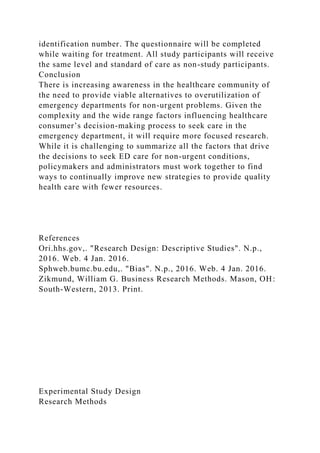 Unit 1Emergency Department Overcrowding Due to L.docx