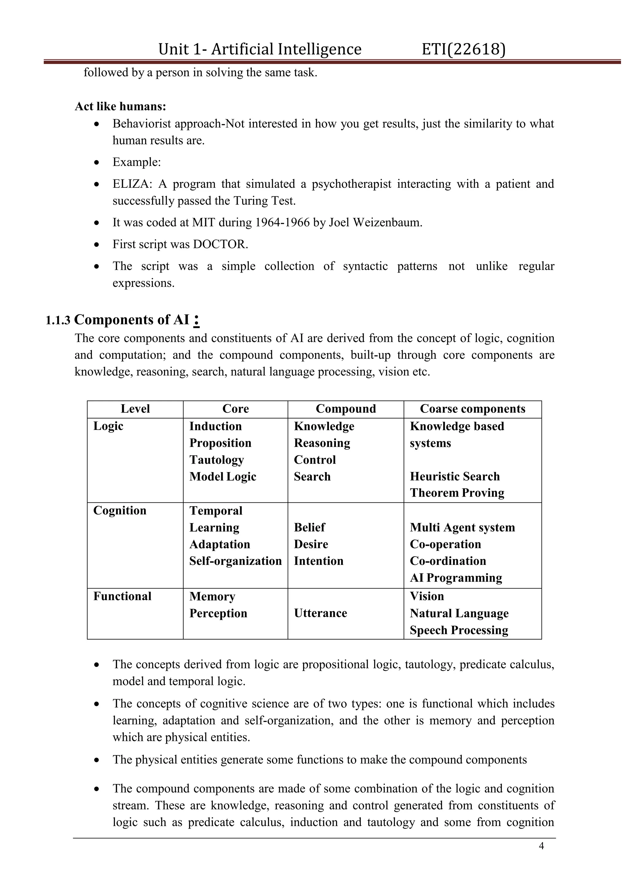 Unit 1 ETI notes.pde`e1eeewdddfffffee1q2 | PDF