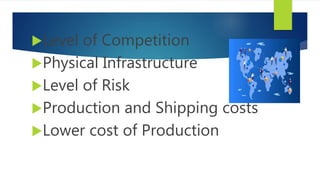 Unit 1 Factors affecting the selection of International Market Entry.pptx