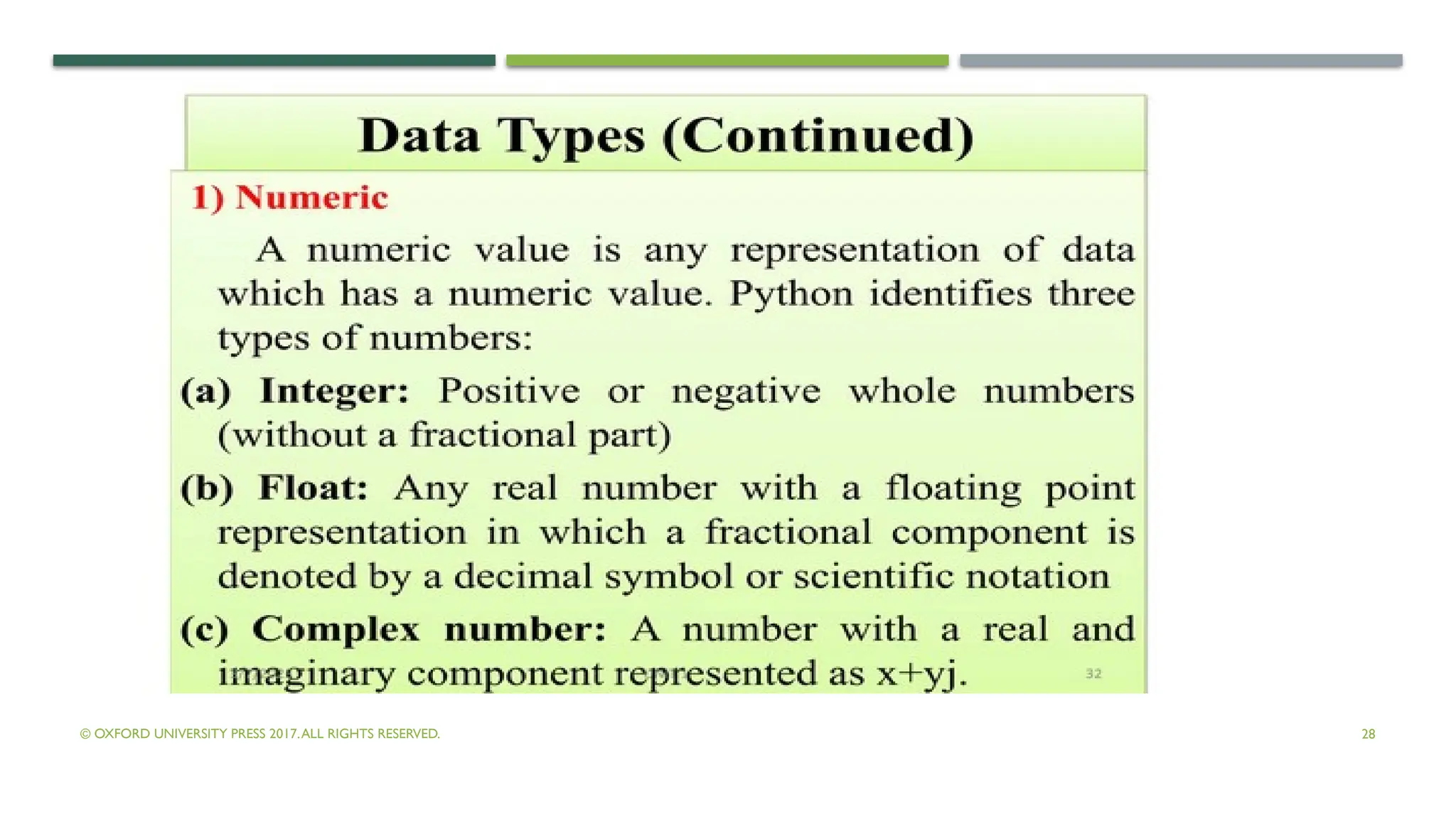 © OXFORD UNIVERSITY PRESS 2017.ALL RIGHTS RESERVED. 28
 