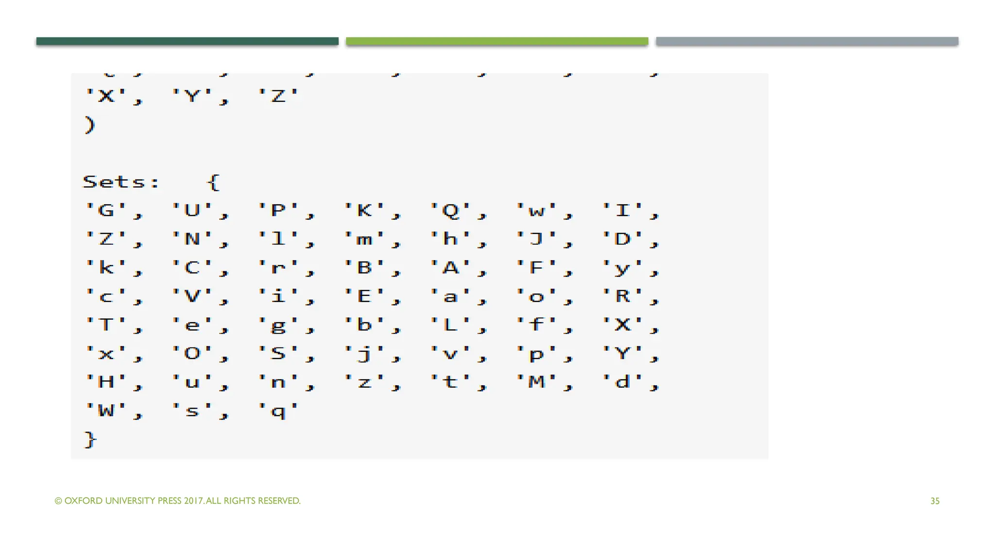 © OXFORD UNIVERSITY PRESS 2017.ALL RIGHTS RESERVED. 35
 