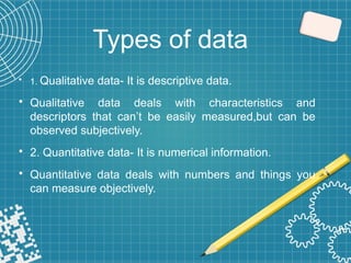 Feature types and data preprocessing steps | PPTX