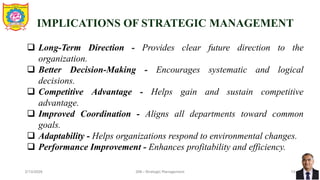 Managerial Depth Foundations and Evolution of Strategic Management: Concepts, Levels ...