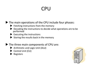 Cpu Basic Operation Unit 1_Fundamentals of Computing.ppttttt | PPT