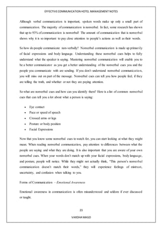hotel management | DOCX