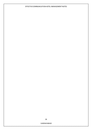 hotel management | DOCX