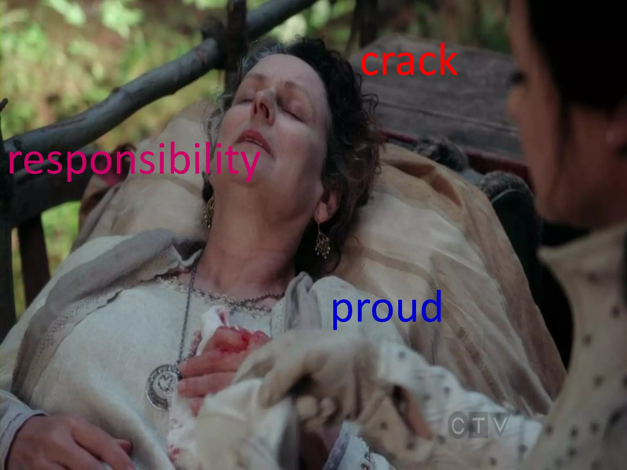 crack

responsibility


                 proud
 